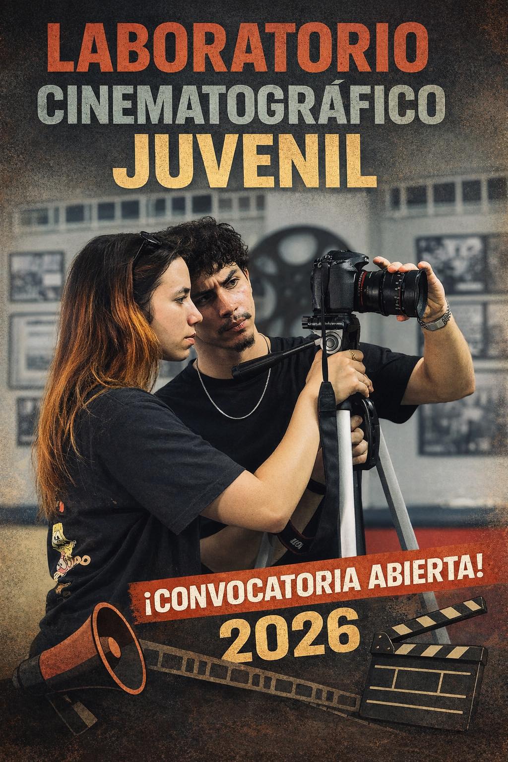 Laboratorio Cinematográfico Juvenil — Convocatoria Abierta 2026